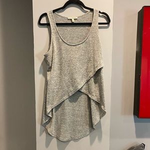 Express high to low tank top